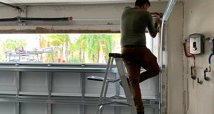 Garage Door Tension Spring Replacement in Valrico, FL