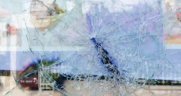 Cracked Glass Balcony Door Repair in Valrico, FL
