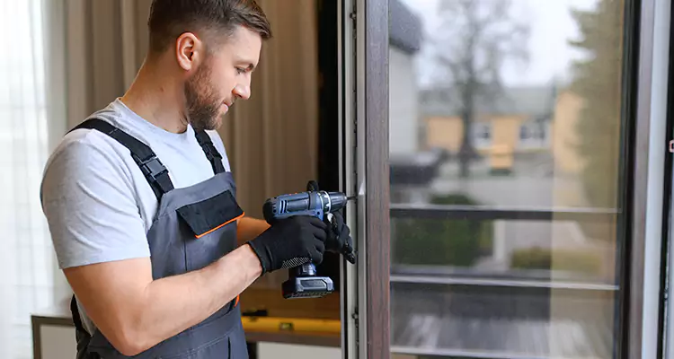 Sliding Screen Door Handle Repair in Valrico, FL