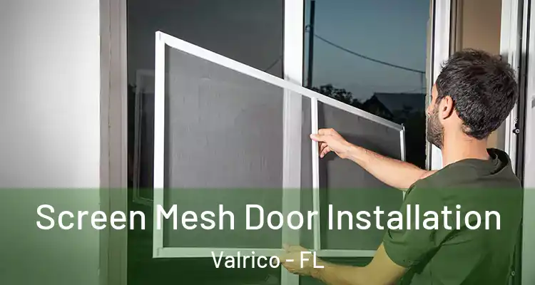  Screen Mesh Door Installation Valrico - FL